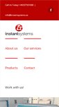 Mobile Screenshot of instantsystems.se