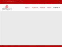 Tablet Screenshot of instantsystems.se